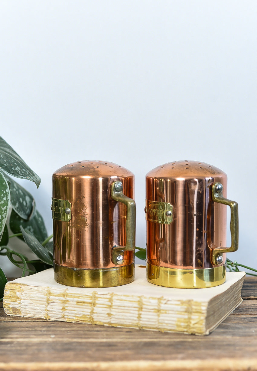 vintage-copper-brass-salt-pepper-shakers