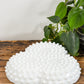 FENTON HOBNAIL MILK GLASS DIVIDED DISH