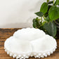 FENTON HOBNAIL MILK GLASS DIVIDED DISH