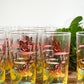 VINTAGE GAME BIRD GLASSES (4)