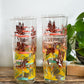 VINTAGE GAME BIRD GLASSES (4)