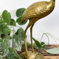 EXTRA LARGE BRASS CRANE