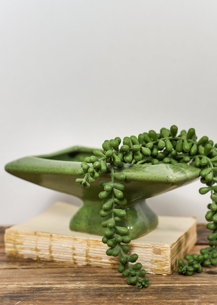 green-vintage-pottery-planter