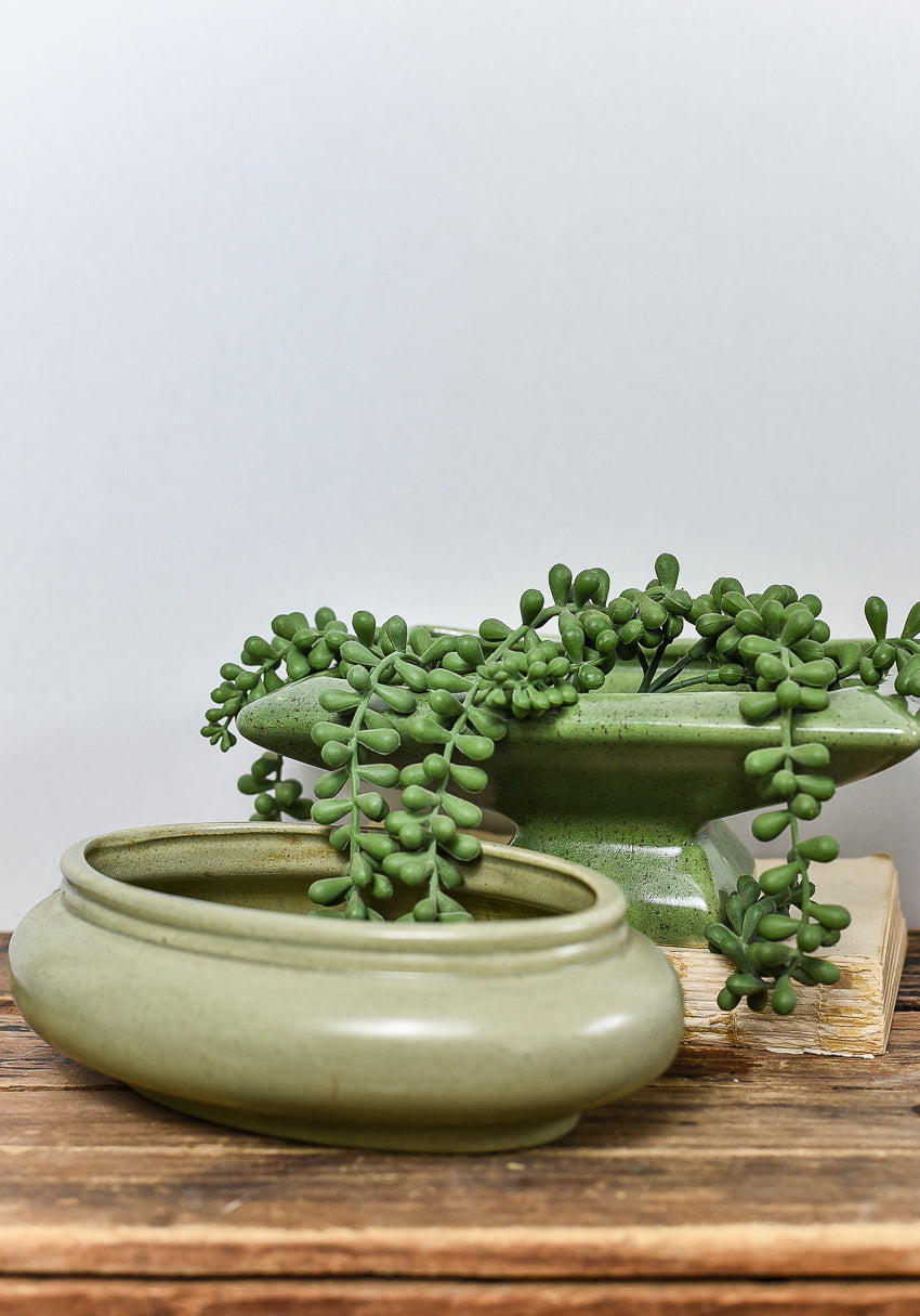 green-vintage-pottery-planter
