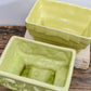 lime-yellow-vintage-pottery-planters